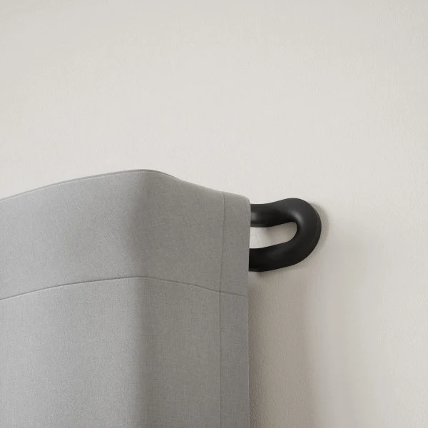 Double tringle extensible à rideaux - Midnight