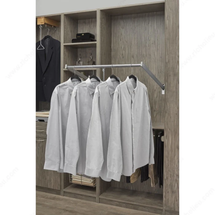 Tringle d'armoire escamotable Sidelines Premier de Rev-A-Shelf