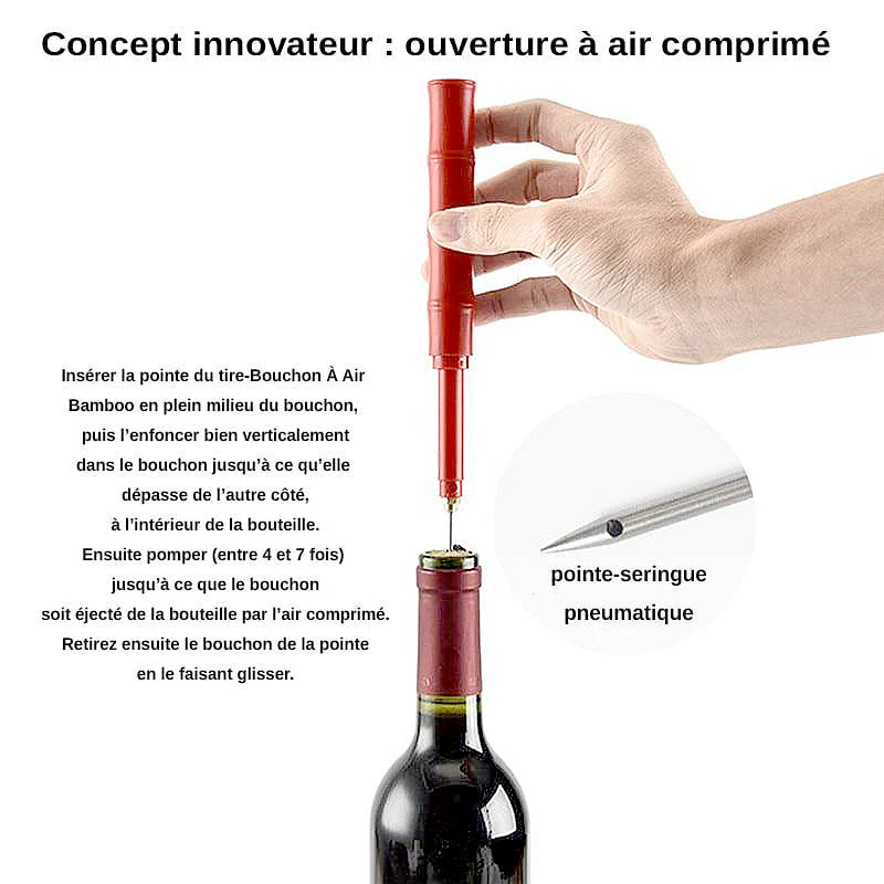 Tire Bouchon A Air Bamboo