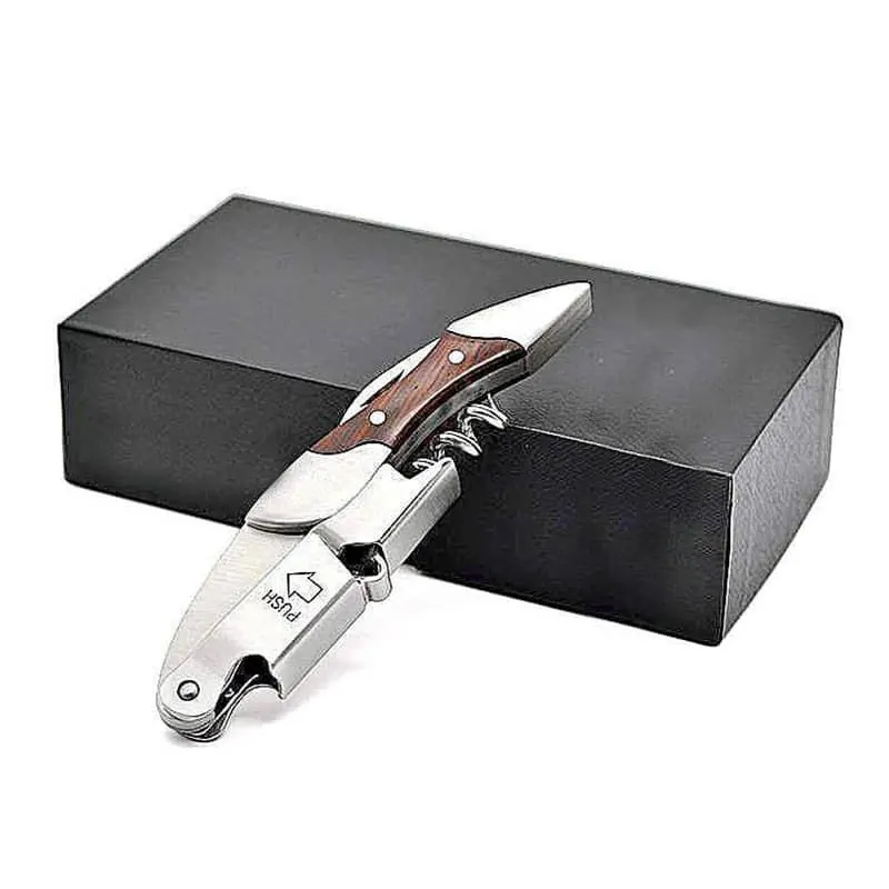 Coffret Sommelier Bois Amiral