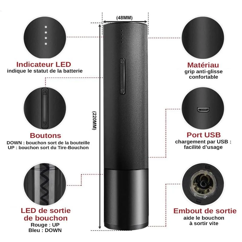 Tire Bouchon Electrique Zen-Up