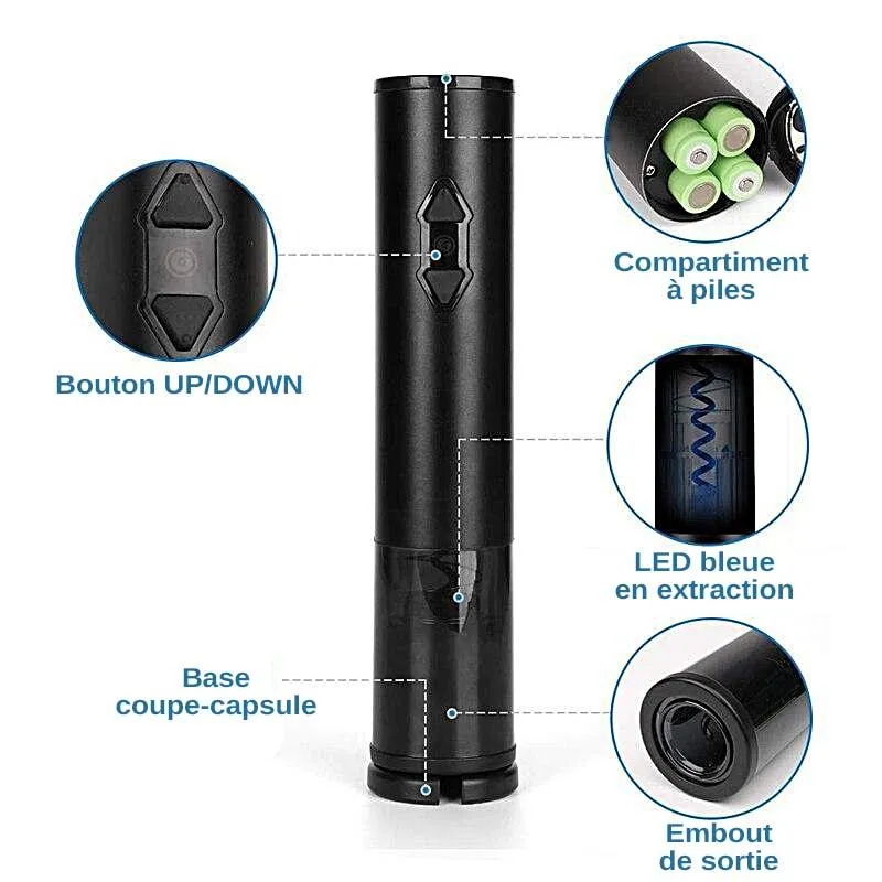 Tire Bouchon Electrique Black Arrow