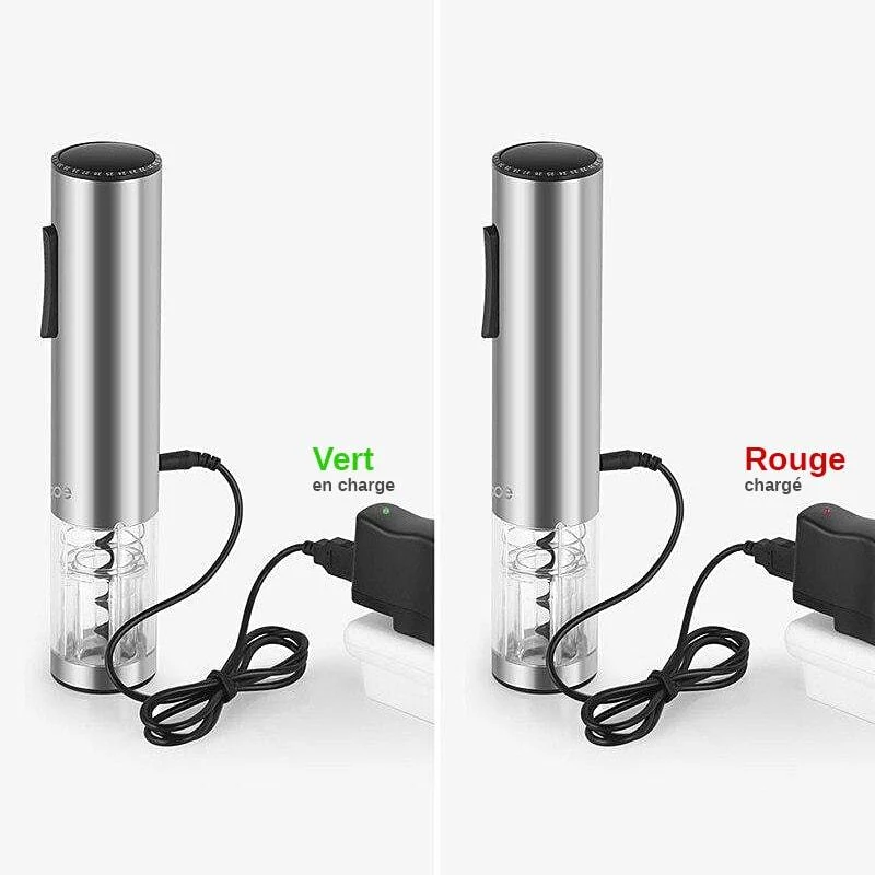 Ouvre Bouteille De Vin Electrique Silver Up
