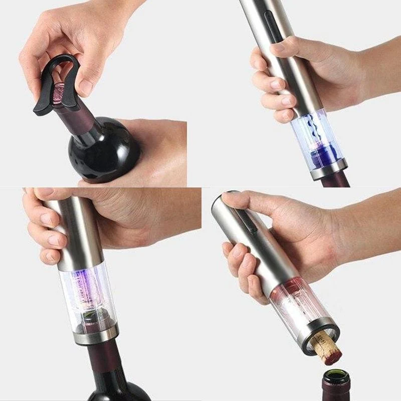 Ouvre Bouteille De Vin Electrique Silver Up