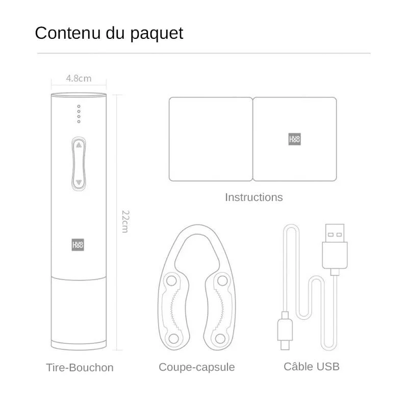 Tire Bouchon Electrique Deep Space