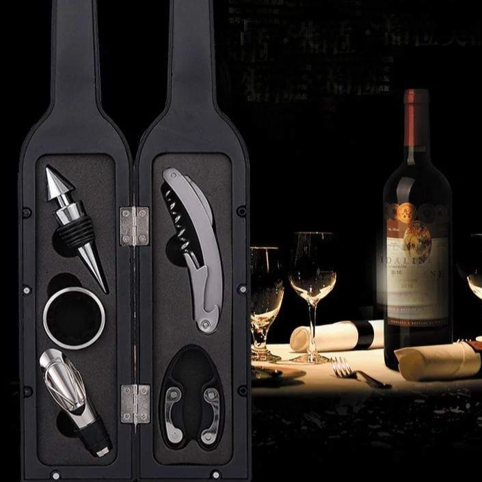 Coffret Sommelier Bouteille De Vin Pack Luxe