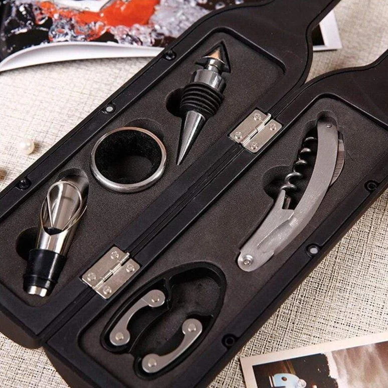 Coffret Sommelier Bouteille De Vin Pack Luxe