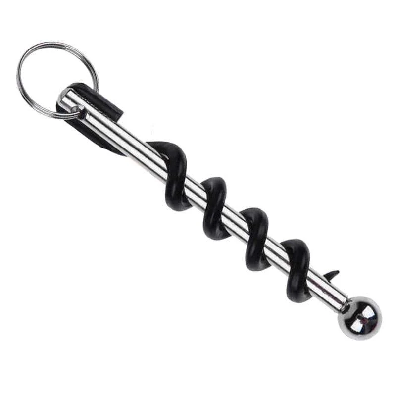 Porte-Clé Tire Bouchon Vis Caducée