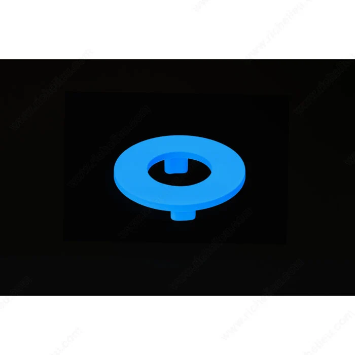 Bouton fluorescent en plastique - 3540