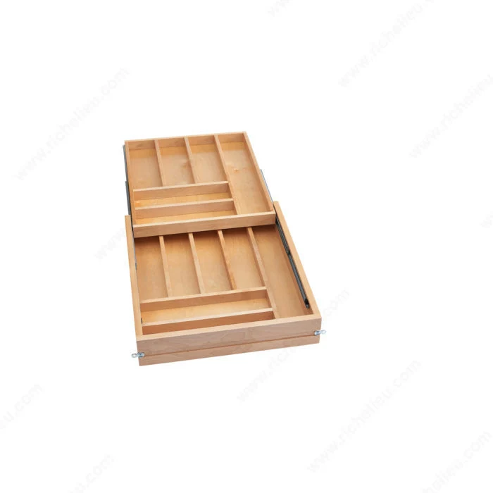 Tiroir à plateaux pour armoire sans cadre Rev-A-Shelf