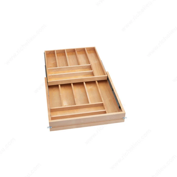 Tiroir à plateaux pour armoire sans cadre Rev-A-Shelf