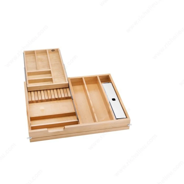 Tiroir à plateaux pour armoire sans cadre Rev-A-Shelf