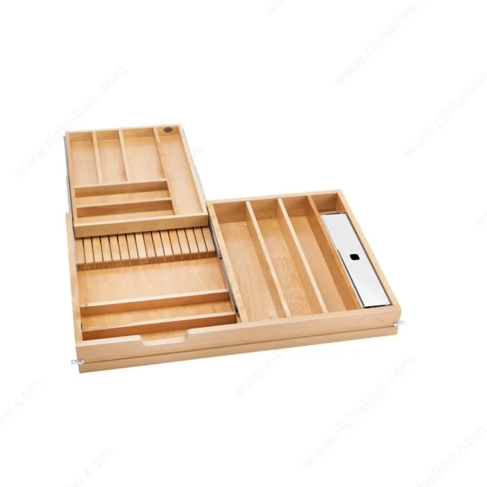 Tiroir à plateaux pour armoire sans cadre Rev-A-Shelf