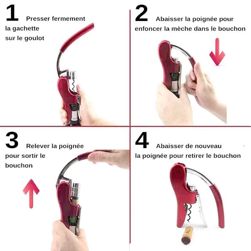 Tire Bouchon Levier | Rubis Round