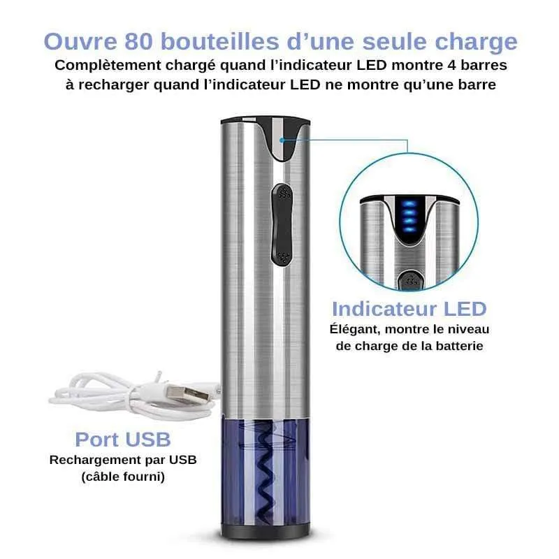 Tire Bouchon Electrique Violet Vibe
