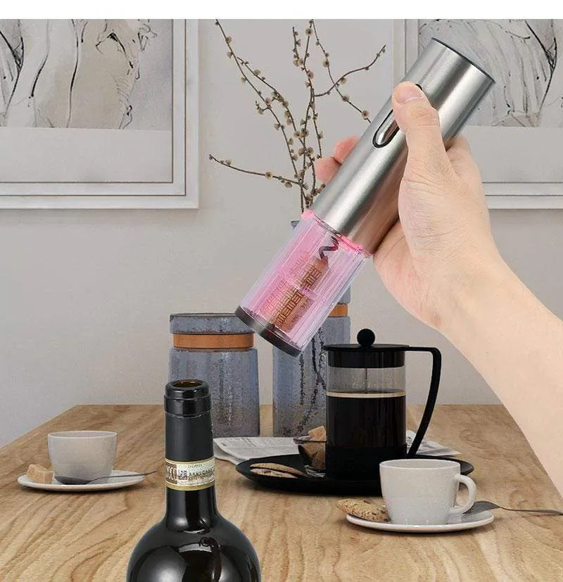 Tire Bouchon Electrique Silver Glass
