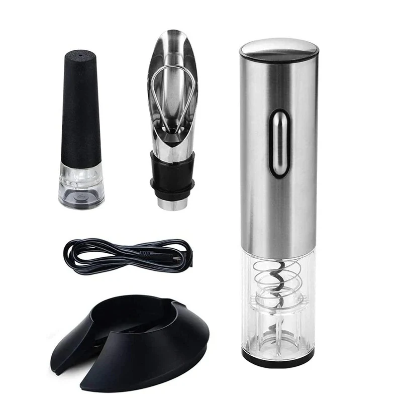 Tire Bouchon Electrique Silver Glass
