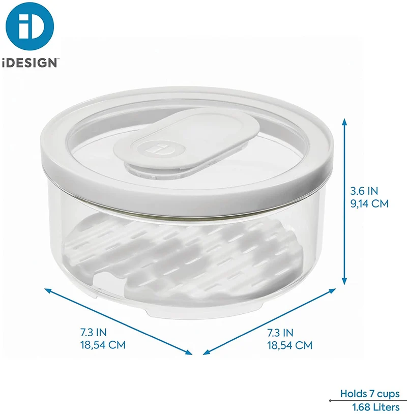 Rangement d'aliment frais, rond - Collection fresh