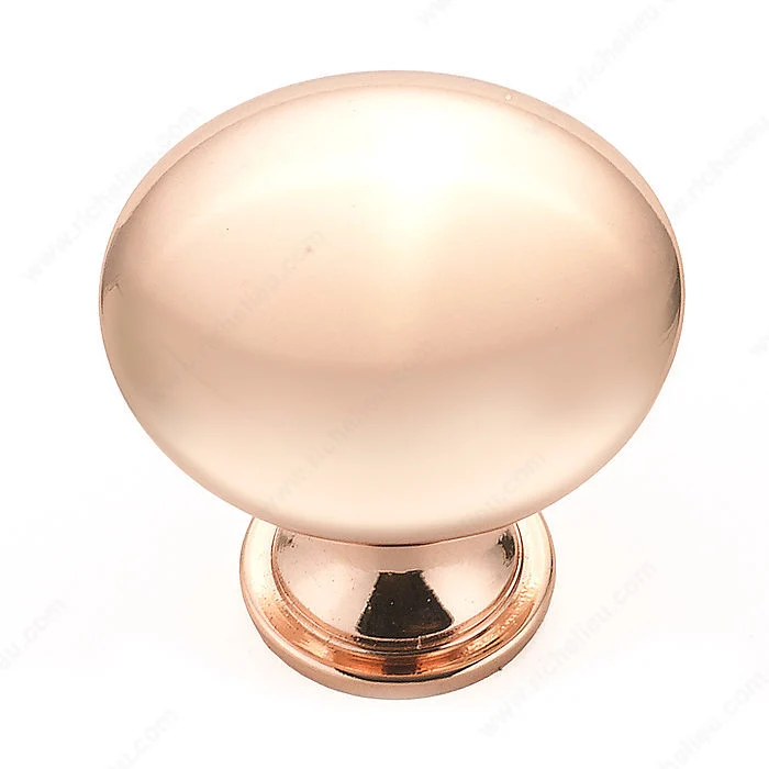 Bouton moderne en métal - 9041