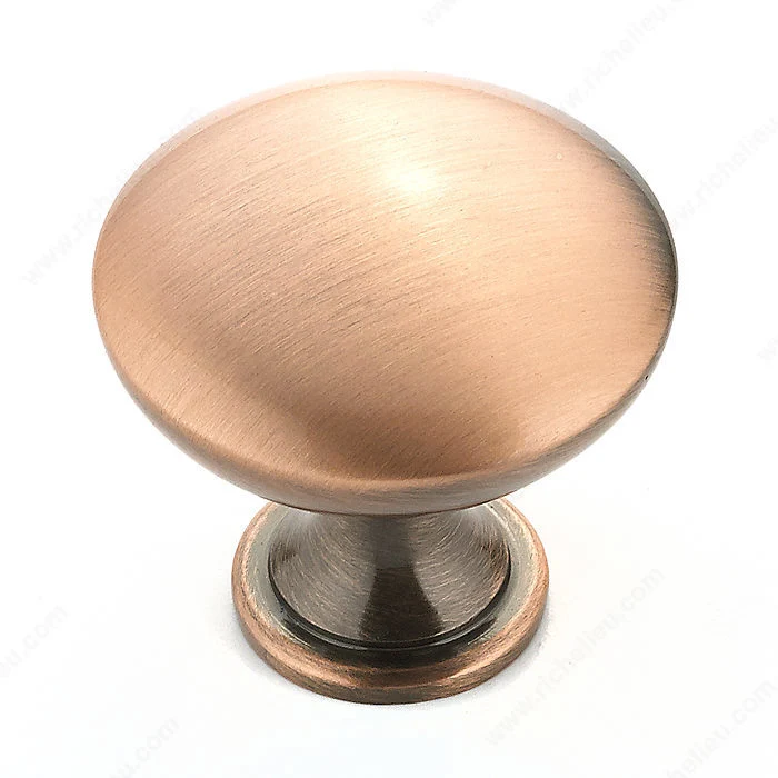 Bouton moderne en métal - 9041