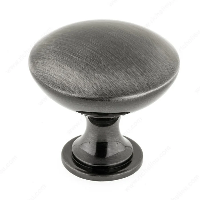 Bouton moderne en métal - 9041