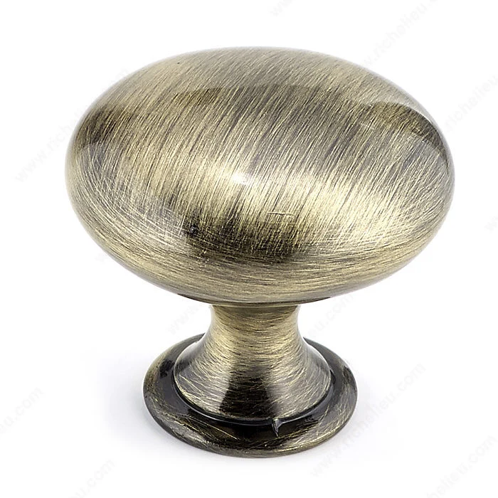 Bouton moderne en métal - 9041