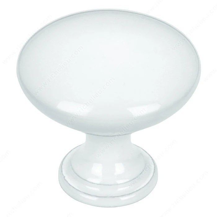 Bouton moderne en métal - 9041