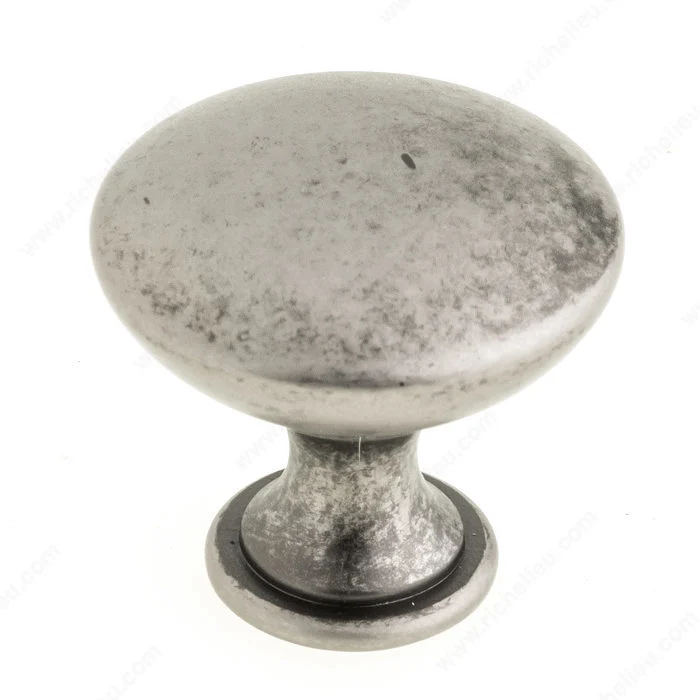 Bouton moderne en métal - 9041