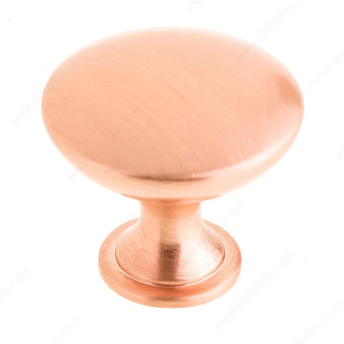 Bouton moderne en métal - 9041