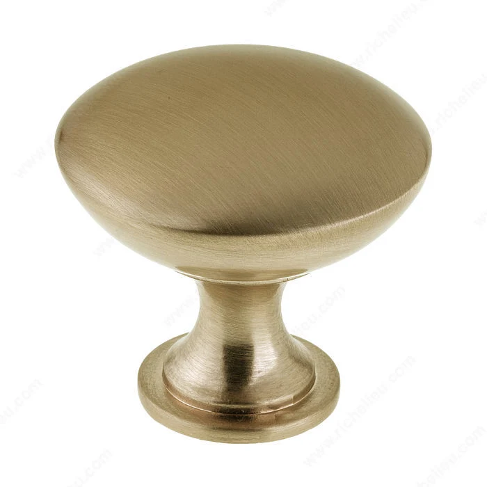 Bouton moderne en métal - 9041