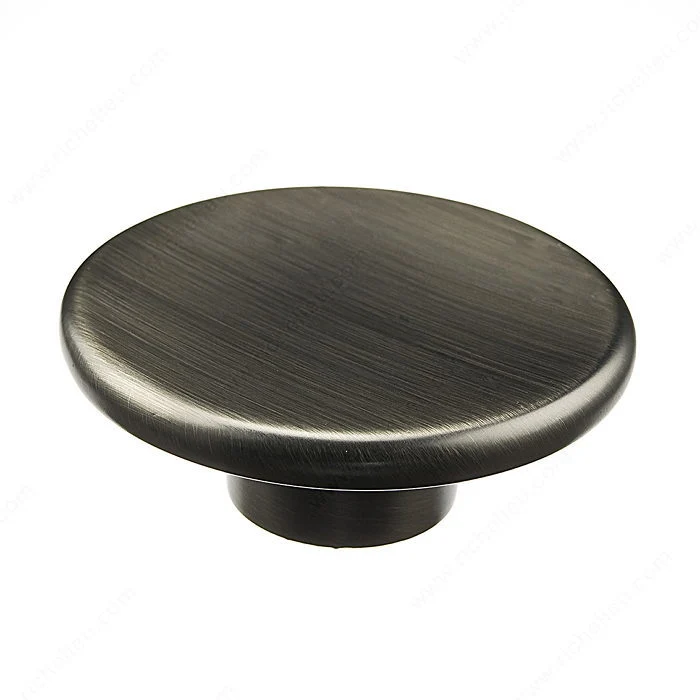 Bouton contemporain en métal - 8608