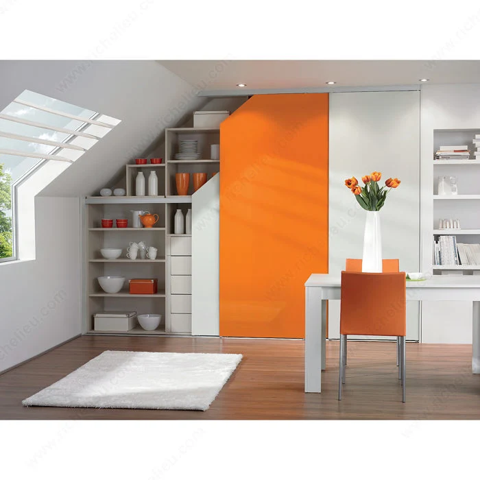 Ensemble Bridge 600 pour portes superposées de bois