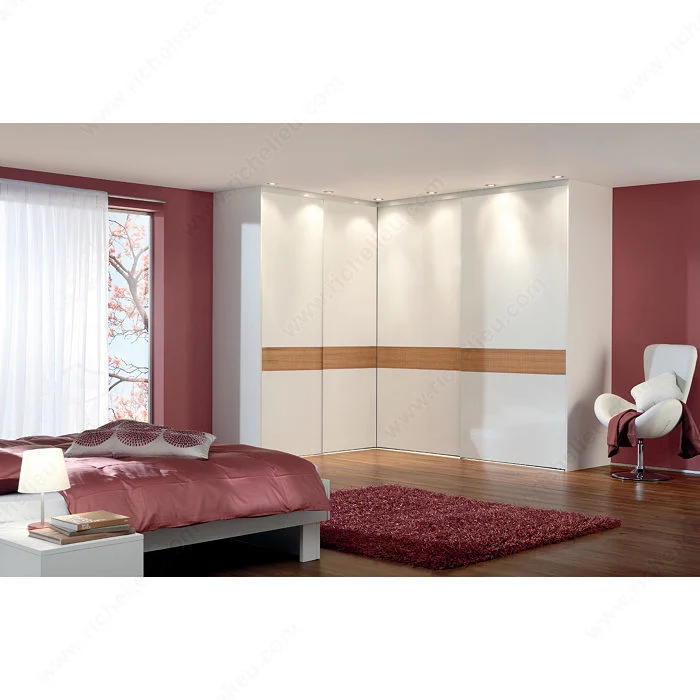 Ensemble Bridge 600 pour portes superposées de bois