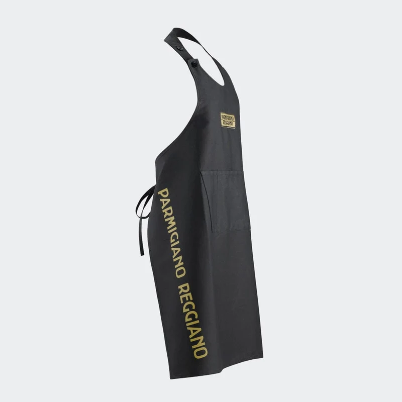 Black professional apron Original Parmigiano Reggiano