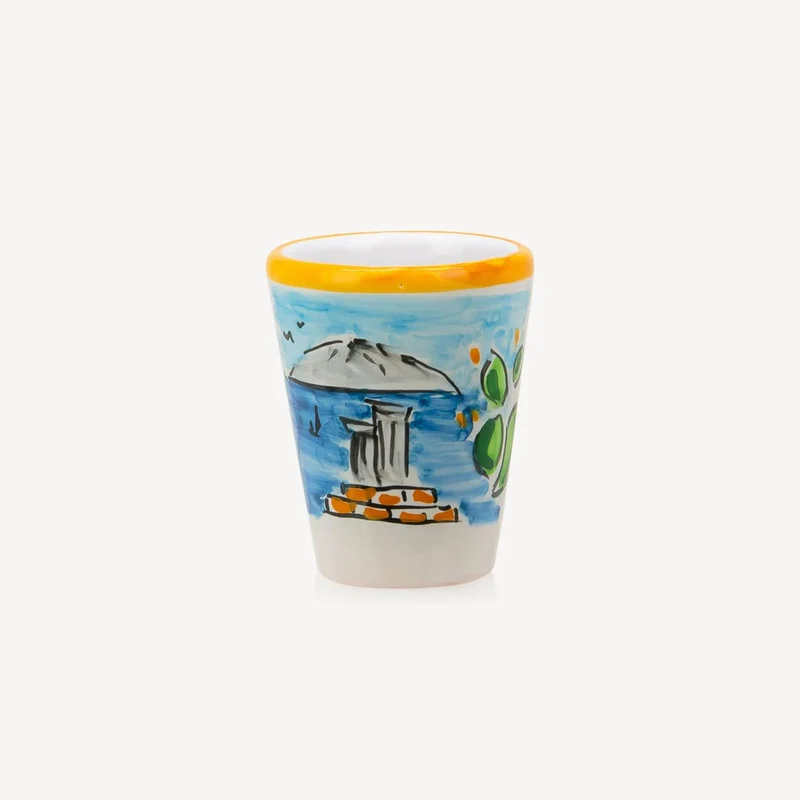 Sicilia Handmade Painted Glasses (2 pcs)