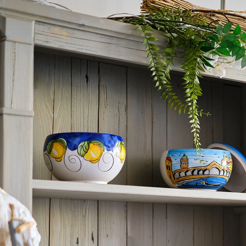 Amalfi Memoritaly Handmade Cookie Jar: Artisanal Cookies from the Heart of Amalfi