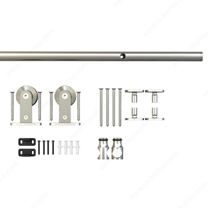INDUSTRIAL 2 - ensemble de quincaillerie coulissante décorative