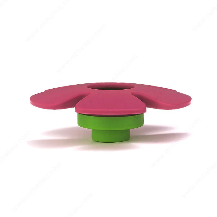 Crochet en plastique en forme de fleur - 1853