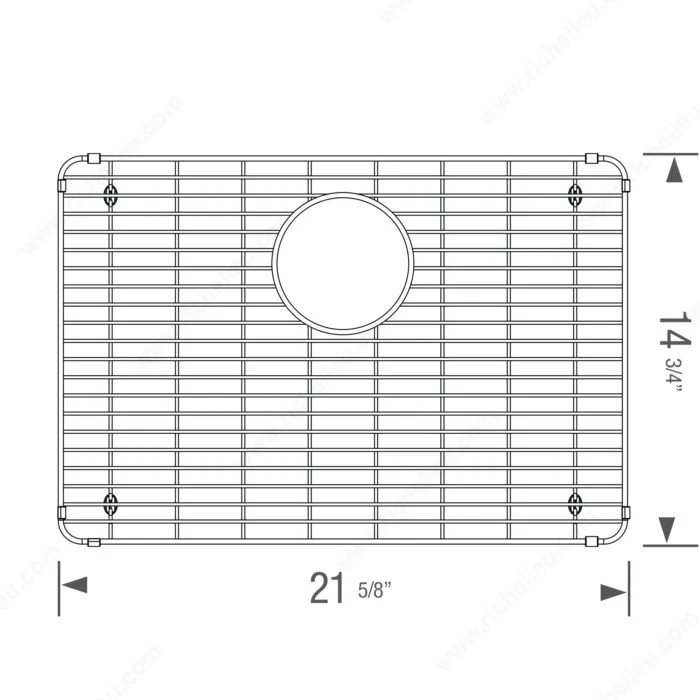 Grille pour évier Blanco - Formera U 1