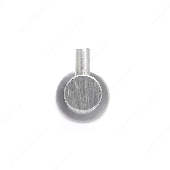 Crochet contemporain en acier inoxydable - 51128