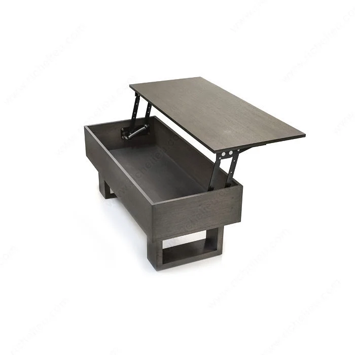Mécanisme pour table à plateau relevable - Piston