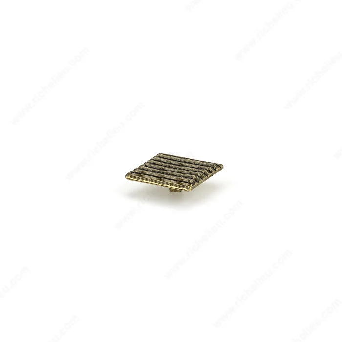 Bouton contemporain en métal - PO2081Z