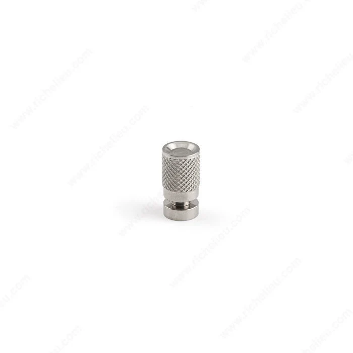 Bouton contemporain en acier inoxydable - PO457X