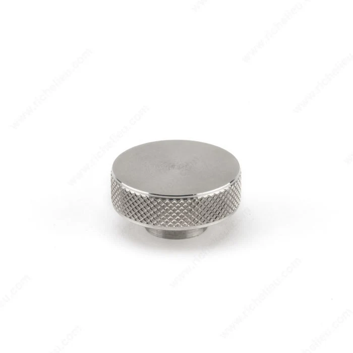 Bouton contemporain en acier inoxydable - PO2089X