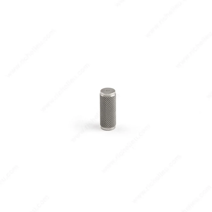 Bouton contemporain en acier inoxydable - PO2086X