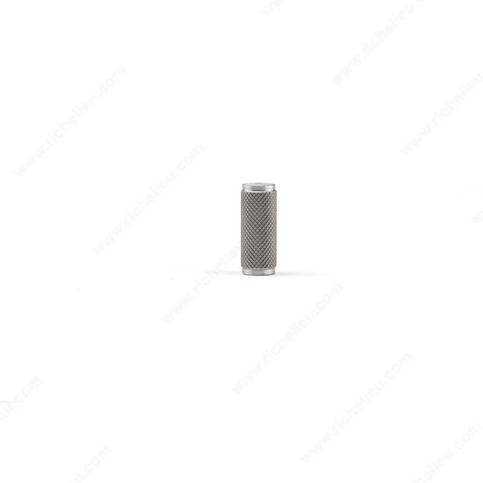 Bouton contemporain en acier inoxydable - PO2086X