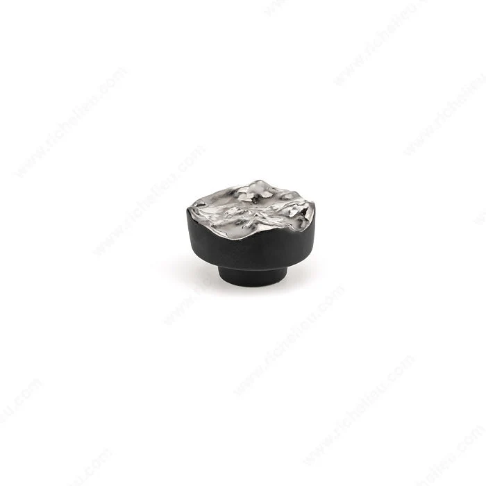 Bouton éclectique en céramique