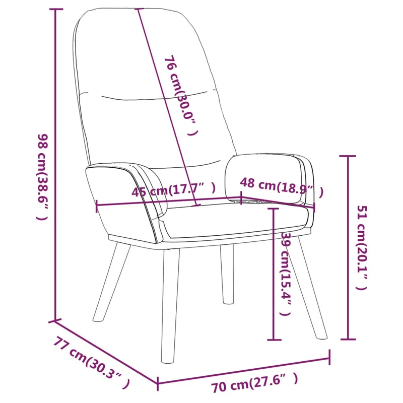 Fauteuil lounge chaise de canapé design moderne en tissu bleu DEC026642