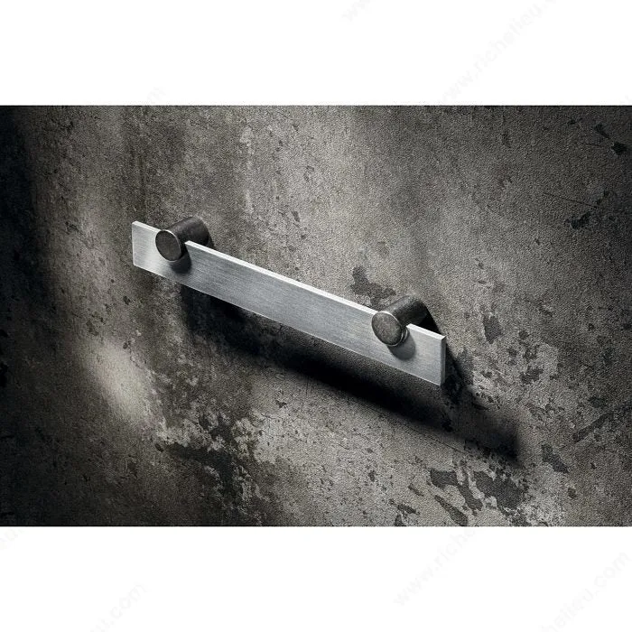 Poignée contemporaine en aluminium et laiton - MN2295I