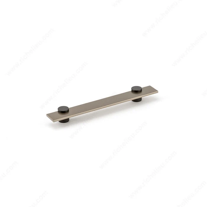 Poignée contemporaine en aluminium et laiton - MN2295I